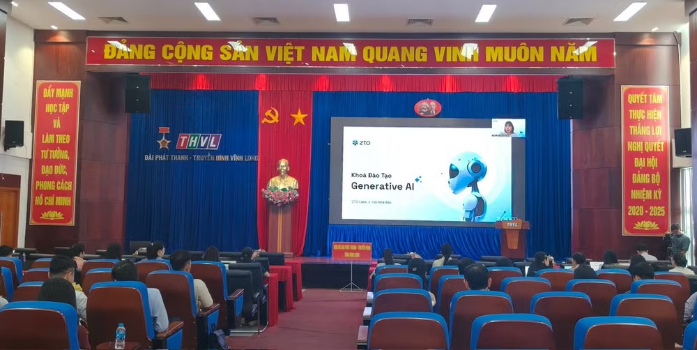 ZTO training at Nhan Dan Newspaper